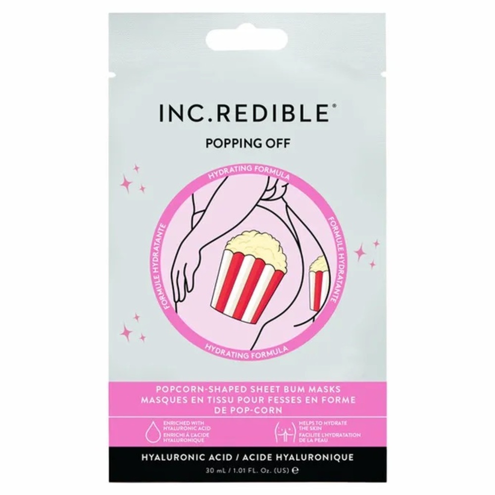 ‘Popping Off’ Popcorn-Shaped Bum Mask